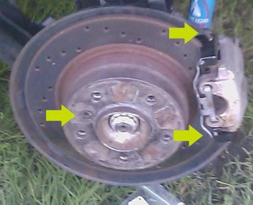 Bmw e36 removing rear wheel bearing #3