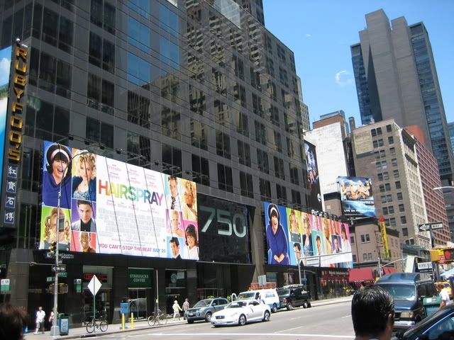 Hairspray Billboard in NYC