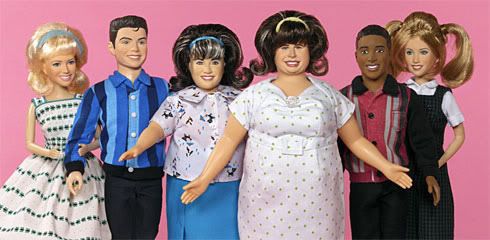 The Hairspray Movie cast as dolls