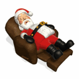 Santa Sleeping Pictures, Images and Photos