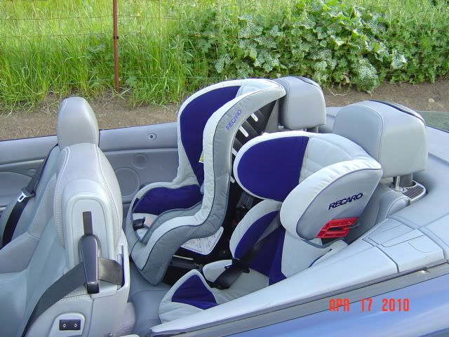 Bmw m3 convertible child seat