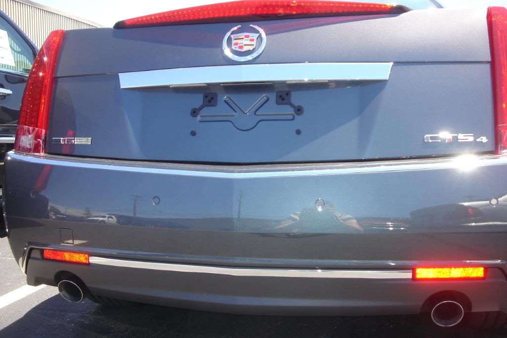 Cadillac CTS Rear Chrome Trunk Trim Molding 20082011 eBay