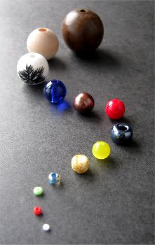 Round Beads in Assorted Sizes