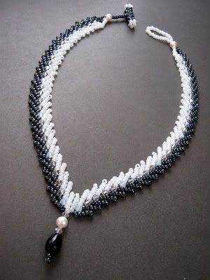 Black Pearl Necklace