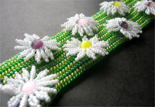 Daisy Patch Bracelet