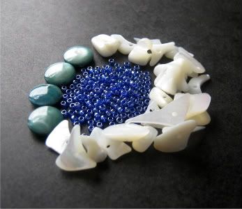 Night Tide Three Color Bead Palette