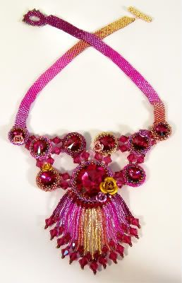 Vera Similitude Walks the Red Carpet - Haute Ice Beadwork