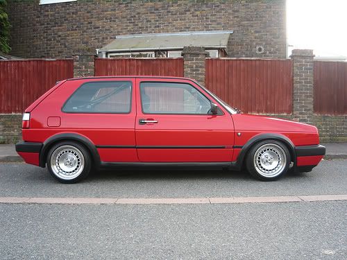 vw golf mk2 red. The Mk2 Golf picture thread.