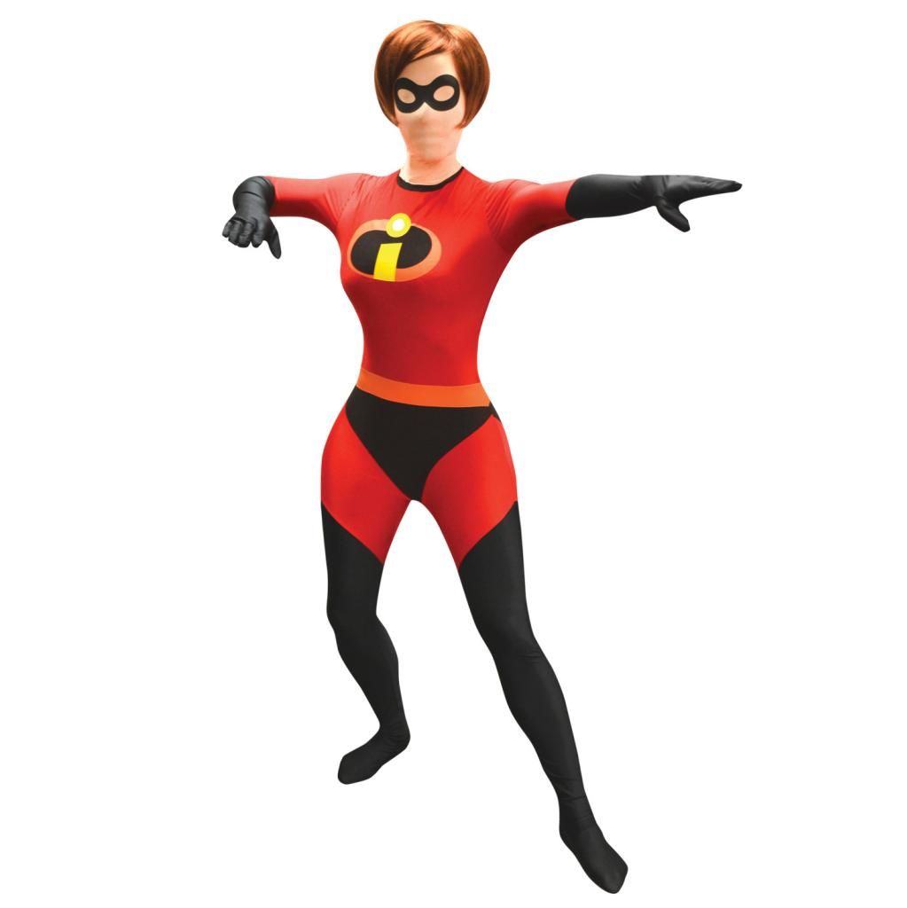 The Incredibles Morphsuit Costume Mr Incredible Elastigirl & Frozone