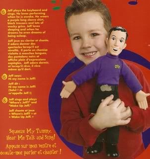 Wiggles Jeff Doll