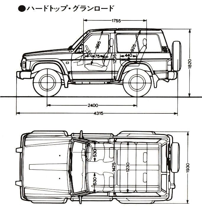 Nissan patrol dimensions #6