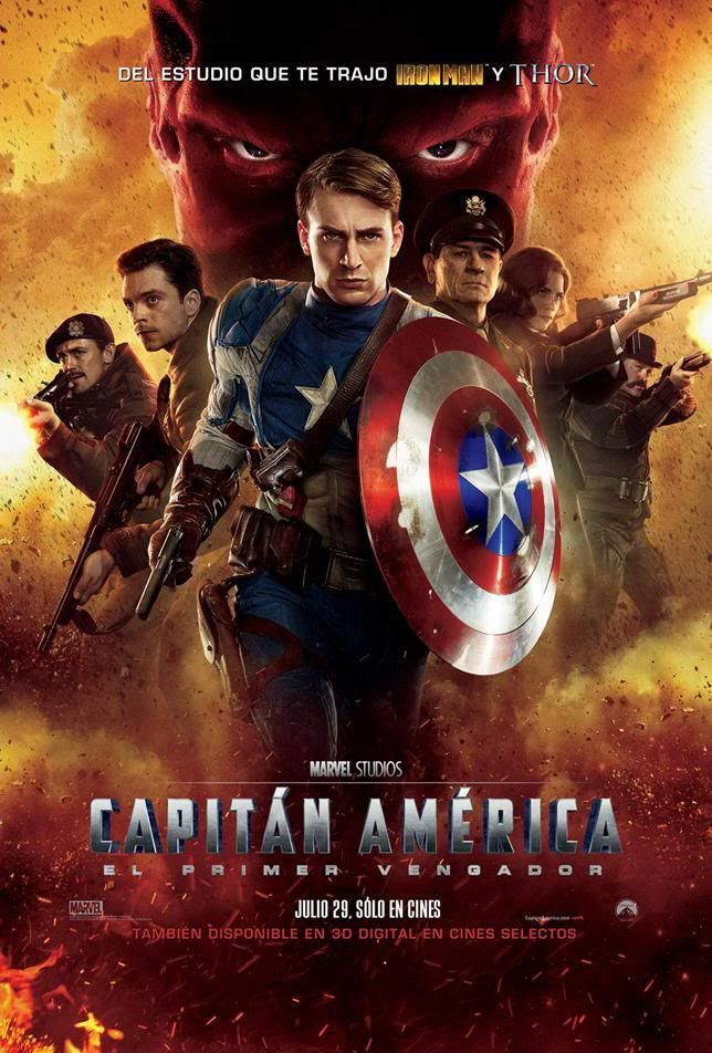 'Capitán América: El Primer Vengador' Sólo en Cines