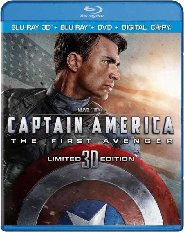 Captain America: The First Avenger - Blu-Ray Limited 3D Edition