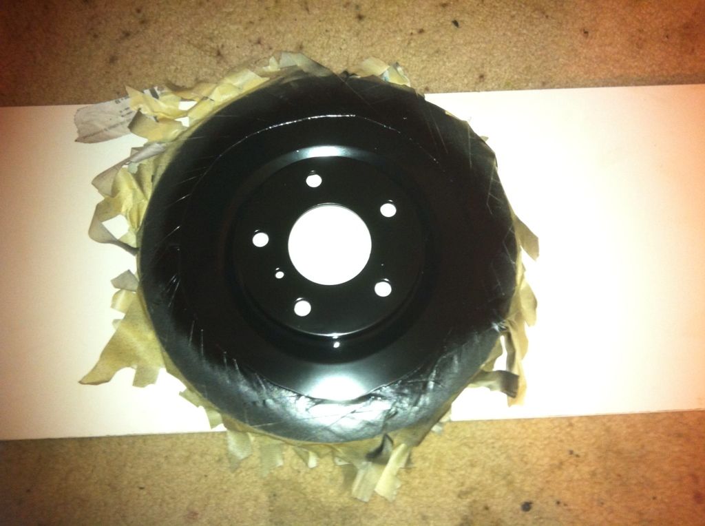 Painting Rotors with VHT High Temperature Paint The Nissan Club