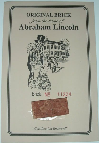 Abraham Lincoln Brick