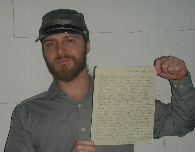 Holding The Letter