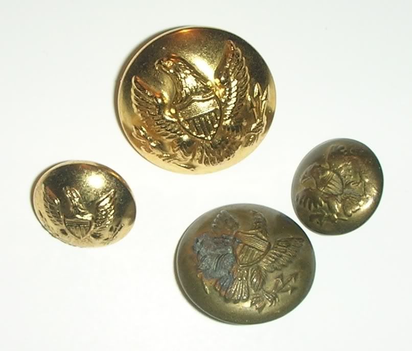 Civil War Buttons Old And New