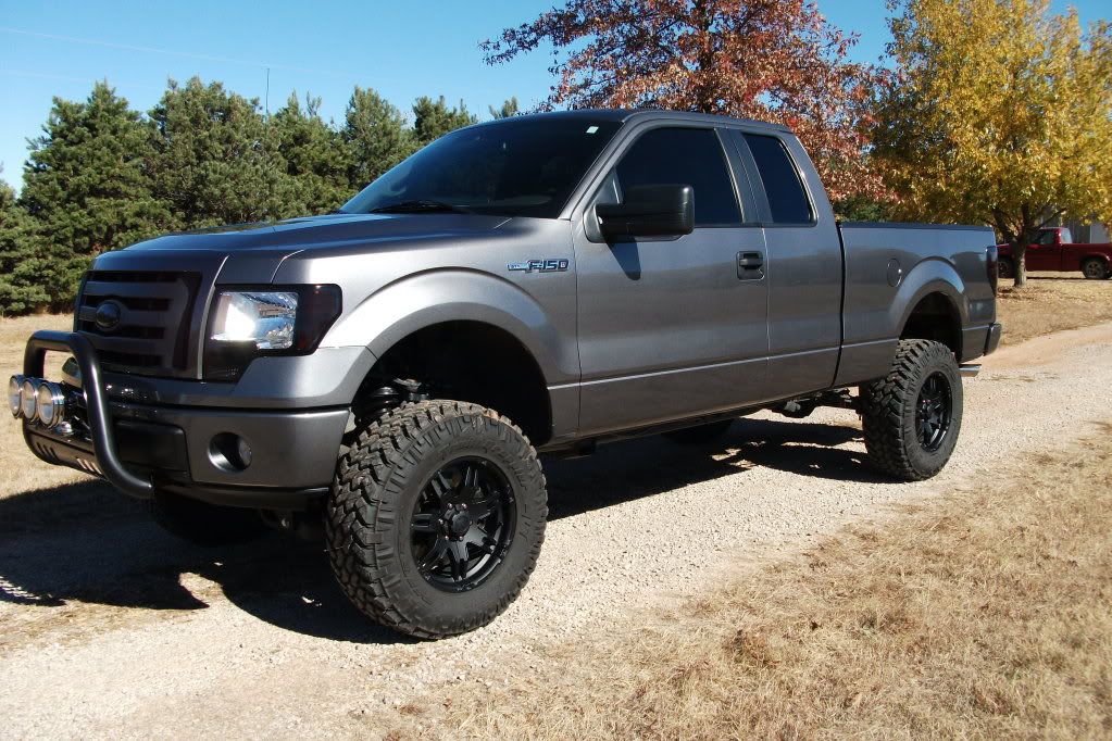 ford f150 stx lifted. a #39;10 STX with a 6quot; lift