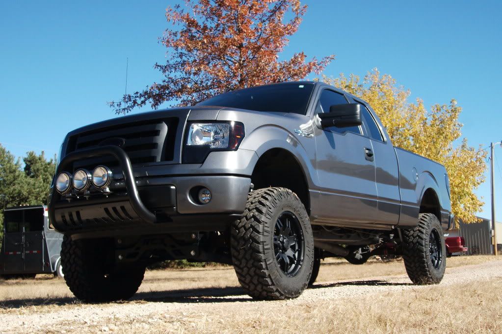 ford f150 stx lifted. a #39;10 STX with a 6quot; lift