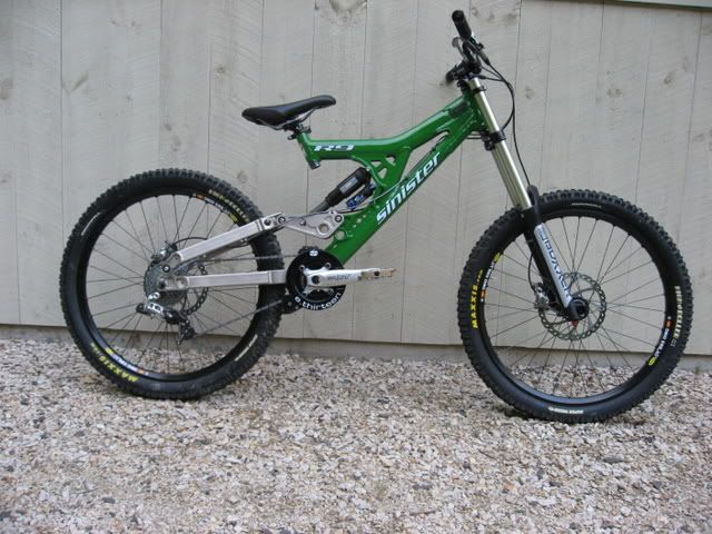 sinister r9 downhill bike