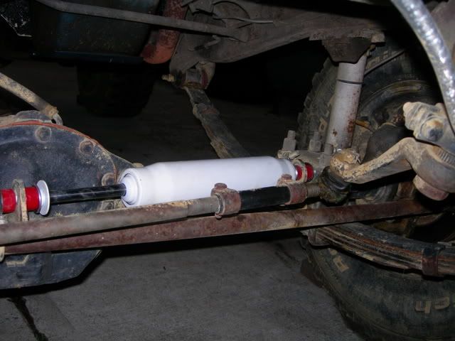 How to install a steering stabilizer on a jeep cj