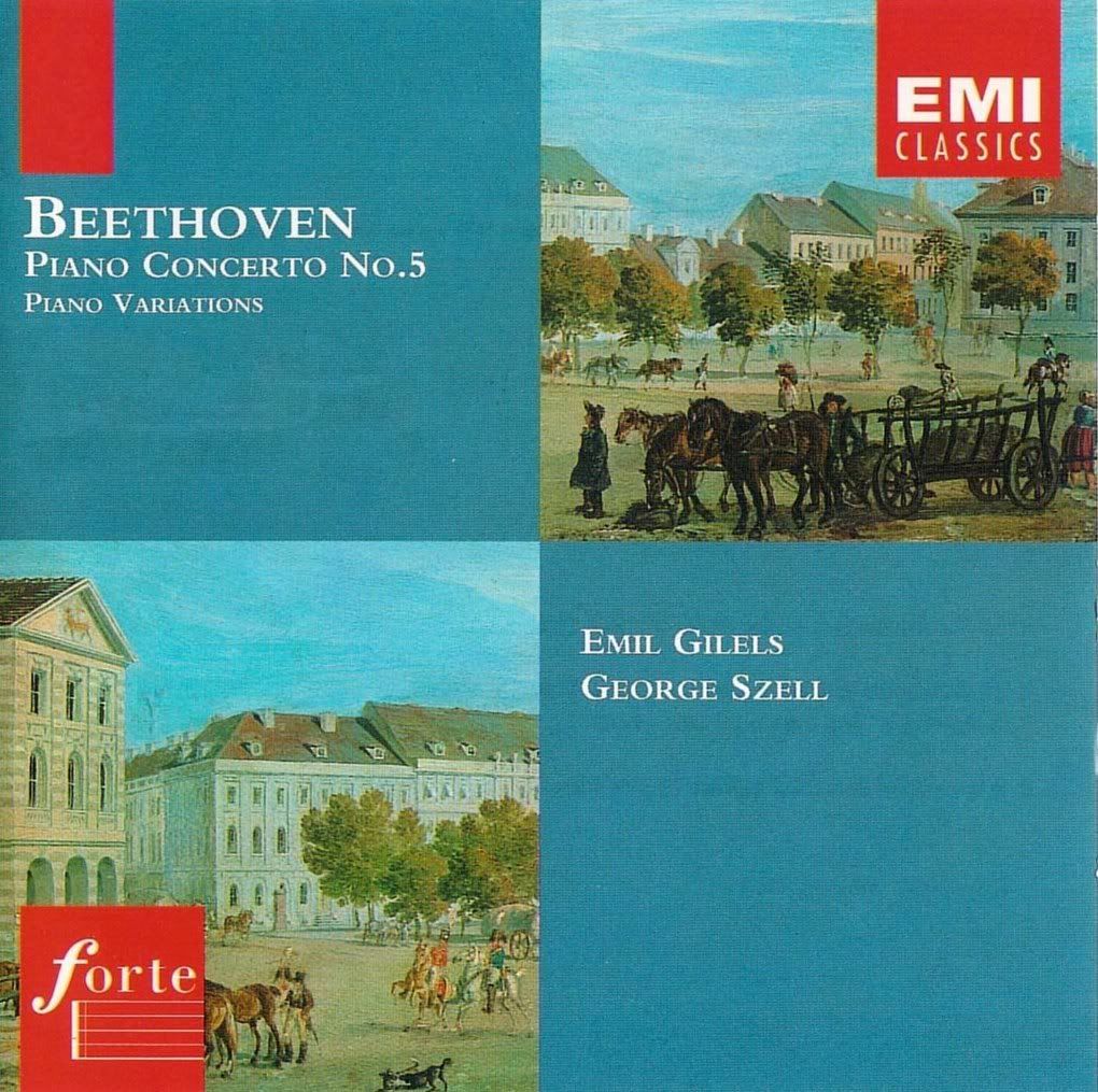 Beethoven   Piano Concertos No  1   5 & Variations   Emil Gilels, George Szell preview 2