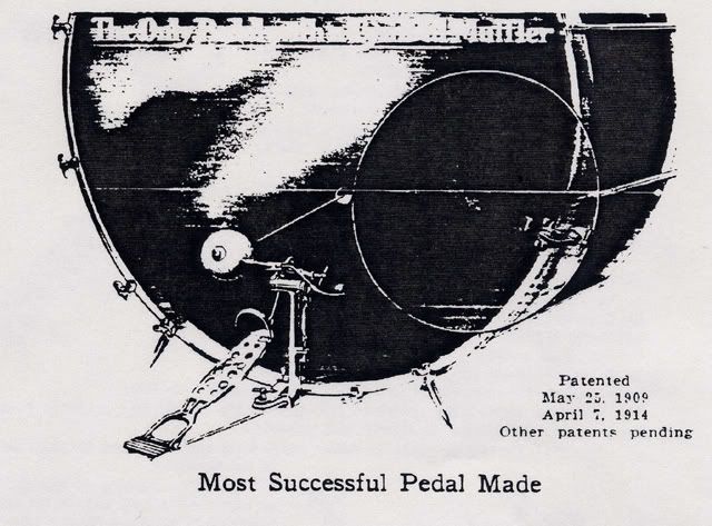 Ludwig Drum Pedal 1914