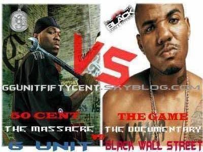 50 cent vs the game twin