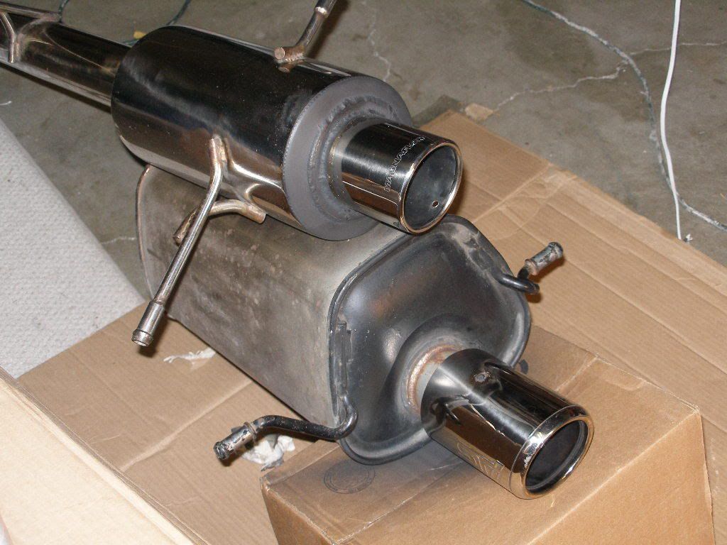 AntiRice Coffee Can Tip Fix (Hot muffler on muffler action!) Subaru