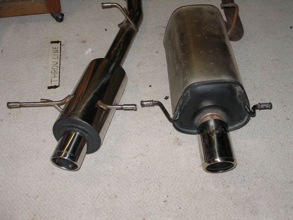 AntiRice Coffee Can Tip Fix (Hot muffler on muffler action!) Subaru