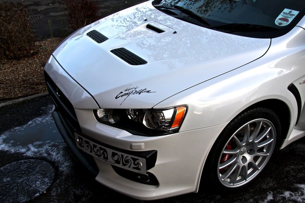 White evo x fq300 sst Mitsubishi Lancer Register Forum