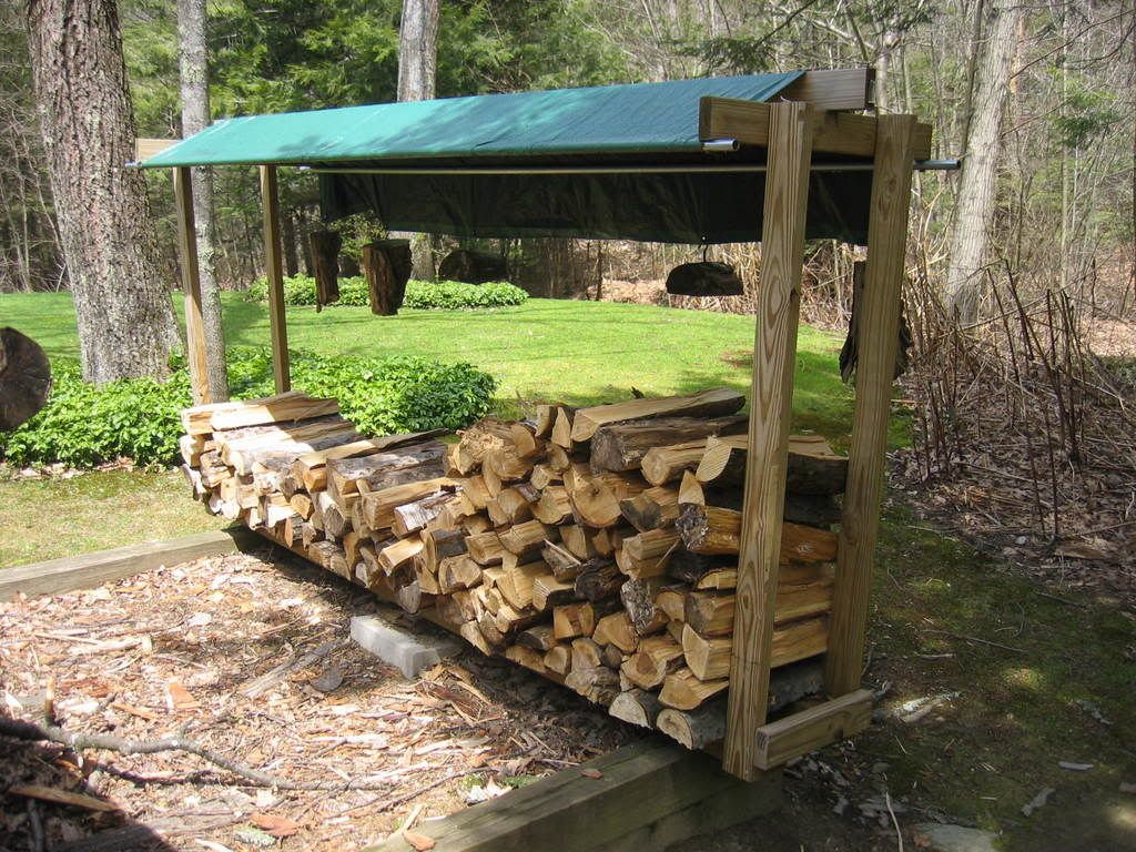 Outdoor Firewood Storage Ideas | Aluwung.com