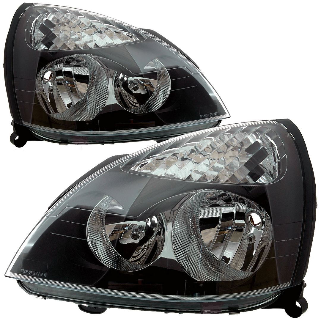 RENAULT CLIO MK3 0105 HEADLAMPS HEADLIGHTS PAIR NEW eBay