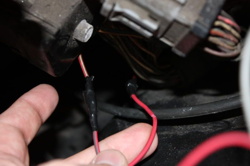 Tachometer install (detail) & LED tail lights! DUW Body and Interior