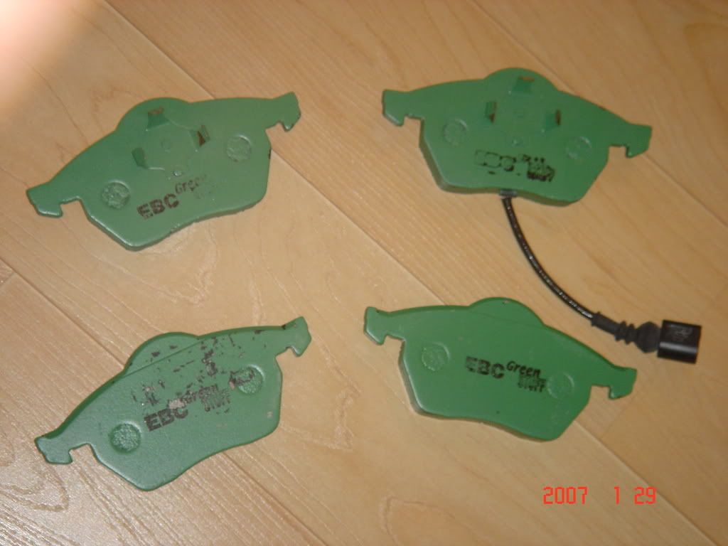 EBC GREEN STUFF PADS***NEW*** VW Vortex Volkswagen Forum