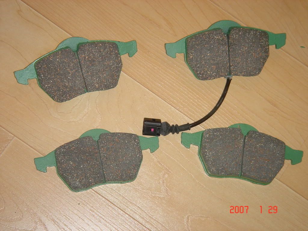 EBC GREEN STUFF PADS***NEW*** VW Vortex Volkswagen Forum