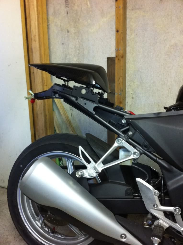 cbr250r tail tidy