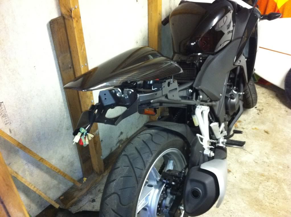 cbr250r tail tidy