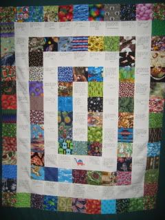 Timroff's quilt top