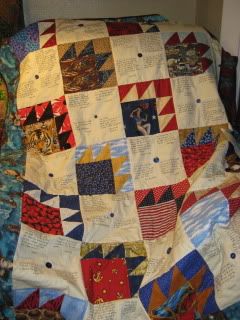 IKBII's quilt, Bear Paw