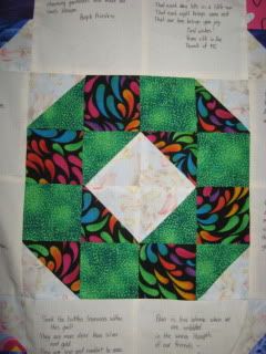 Louisiana 1976's quilt top, detail