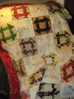 Bustergirl's quilt