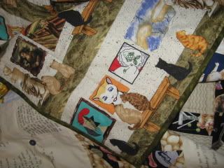 Bustergirl's quilt, backing