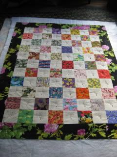 JaxDem's quilt, basted