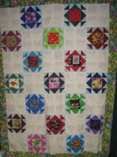 belinda ridgewood's quilt top