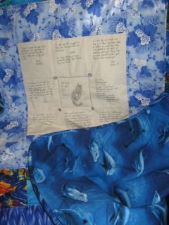 arizonablue's quilt, showing backing