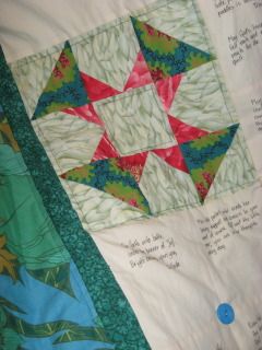 remembrance's quilt, detail