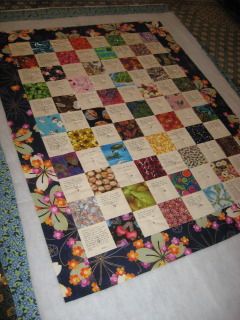earicicle's quilt, basted