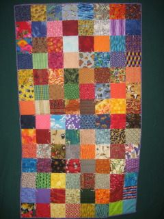 Charm quilt, by Sara Reed and Ann Reed