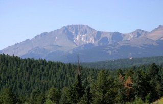 Colorado Springs, Pike's Peak, photo by SallyCat